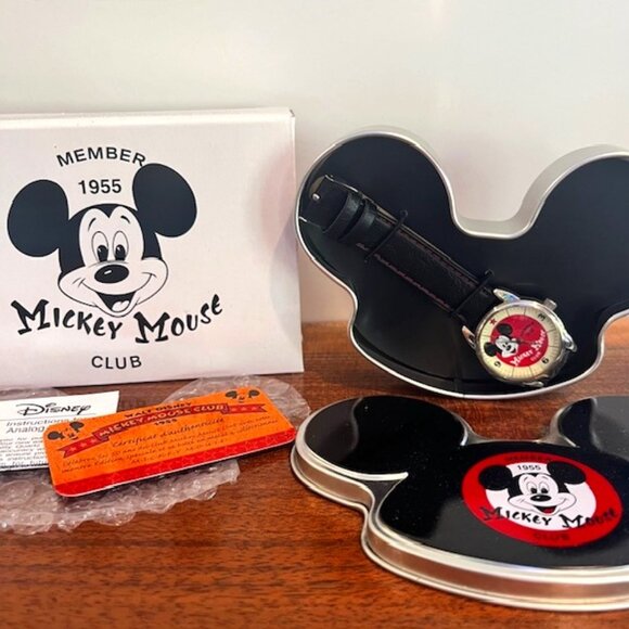 Mickey Mouse Club 50th Anniversary Watch, New in Box